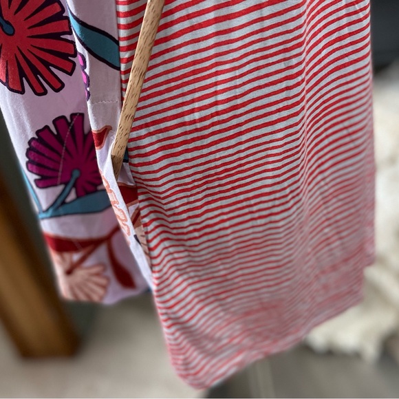 LOGO by Lori Goldstein Pink and Purple Floral Top - Picture 3 of 7